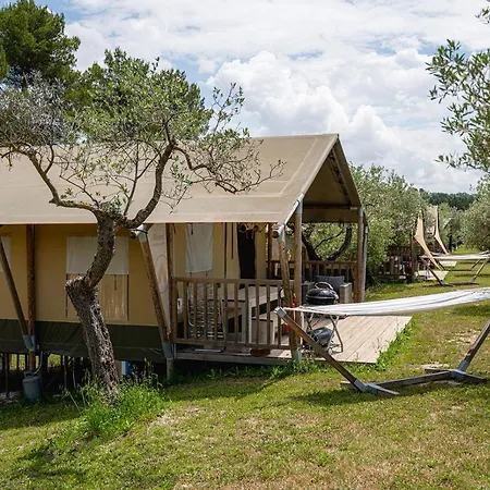 ラグジュアリーテント Glamping Umbria ベヴァーニャ