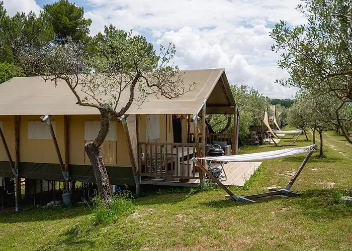Luxusní stan Glamping Umbria Bevagna