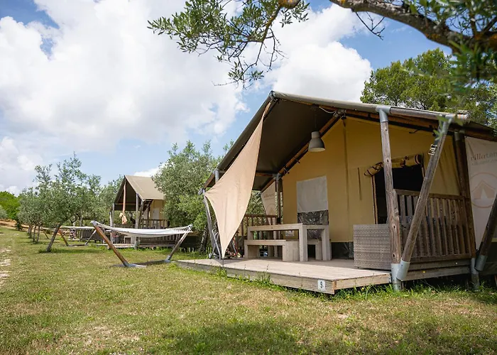 Glamping Umbria Luxusní stan